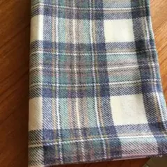 柔らかウール100%チェック柄