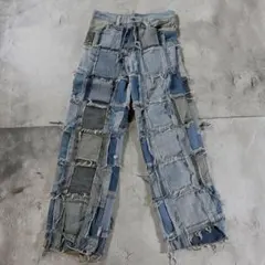 2WAY デニムパンツ ダメージ加工 コンバーチブル - メルカリ