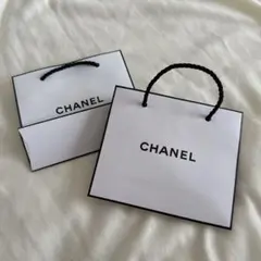 CHANEL ショップ袋 2枚セットのサムネイル