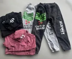 アスレタ　ATHLETA パーカー　スウェット　4点セット　140㎝ 男子