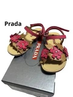 Prada Girls Sandals Saffiano Leatherのサムネイル