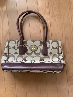 Coach トートバッグ ベージュ/ブラウン
