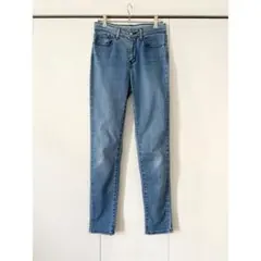 リーバイス ハイウエスト スキニー デニム 25インチ 水色　Levi's