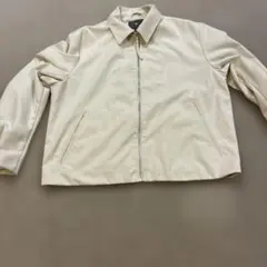 H&M ジップアップジャケット ベージュ Mのサムネイル