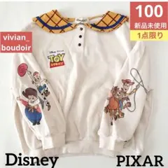 【新品】トイストーリー 長袖 100◆ウッディ ジェシー ディズニークリスマス