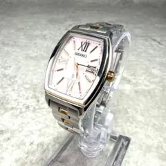【極美品】SEIKO ルキア ソーラー 腕時計 レディース トノー　洗浄済み