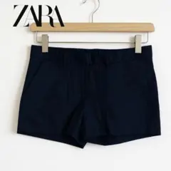 ZARA✨️ザラ ショートパンツ ダークネイビー Sサイズ Mサイズ ホットパンツ
