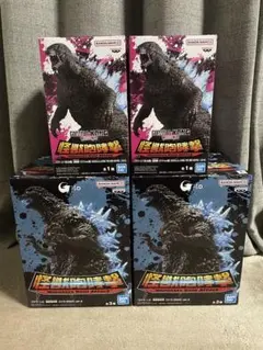 怪獣咆哮撃　ゴジラ　フィギュア　4体　まとめ売り　ゴジラ−1.0