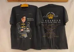 XL マイケル・ジャクソン Tシャツ ブラック