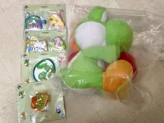 一番くじ with YOSHI ヨッシーぬいぐるみ ラバーコレクション セット