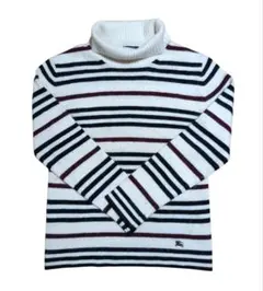 【美品】BURBERRY(バーバリー)メンズタートルネックニット M