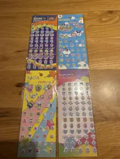 たまごっち　ぷちぷちシール　4枚セット