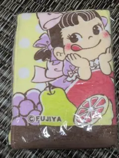 【新品】不二家 ペコちゃん バスタオル ミックスフルーツ