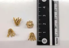 座金 花座 ビーズキャップ ハンドメイド