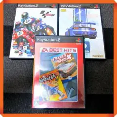 PS2ソフト【動作確認済★レース4作】ラリーショックス&フリースタイルモトクロス