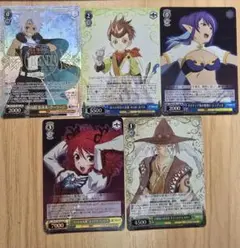 ヴァイス 『テイルズ オブ』シリーズ　SRカード5枚セット