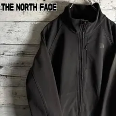 ザノースフェイスソフト　シェルジャケット 黒　WINDWALL レディースM