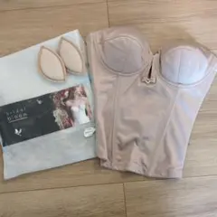 【ゆず菜様専用】【美品】bridal bloom ベージュ ビスチェ