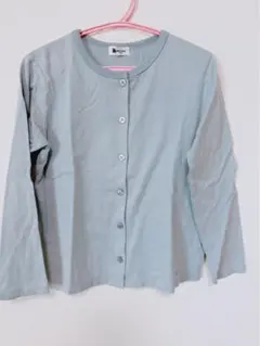 KP ケーピー　ニットプランナー　カーディガン　サックスブルー　１３０