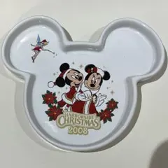 ミッキー ミニー プレート 2008年クリスマス・25周年
