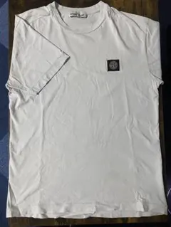 ストーンアイランド センターコンパスビッグロゴ 刺繍 半袖Tシャツ M