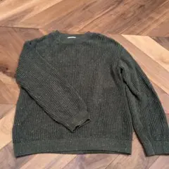 H&M オリーブグリーン ニットセーター 134/140
