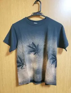 希少 90s USA製 ユナイテッドスポーツ Tシャツ ブリーチ加工 大麻柄のサムネイル