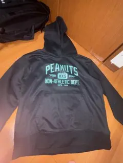 PEANUTS パーカー ブラック M