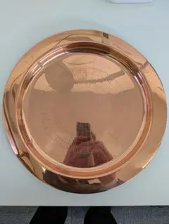 未使用 純銅 丸盆 ＜大＞ size約36cm 2枚　31cm1枚　お盆 2025年最新】純銅 丸盆の人気アイテム - メルカリ