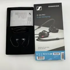 SENNHEISER ゼンハイザー IE80S イヤホン ブラック 黒 qd1 - メルカリ