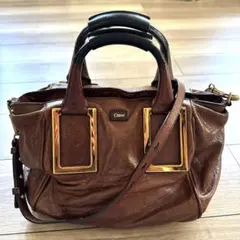 クロエ　Chloe ハンドバッグ　エテル　ブラウン