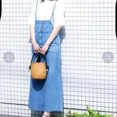 アーバンリサーチロッソ　ラングラー サロペットスカート