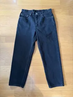リーバイス 550 ブラック デニム ワイドテーパード