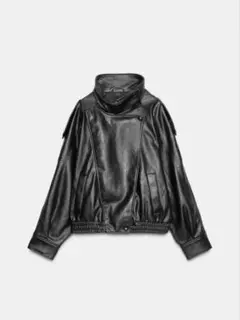 ZARA フェイクレザージャケット