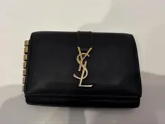 SAINT LAURENT キーケース ブラック