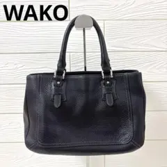 新品 銀座WAKO 和光 ミニトートバッグ ブラック - メルカリ