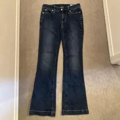 GAP LONG & LEAN ブーツカットデニム 23 1000R