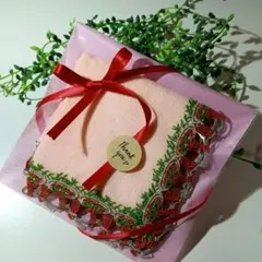 【新品・完売品】近沢レース　ナポリタン タオルハンカチ