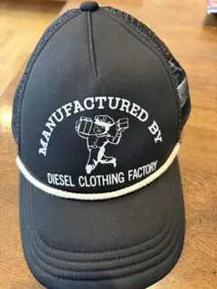 DIESEL メッシュキャップ C-KNUT ブラック