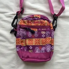Columbia ペイズリー柄 ショルダーバッグ