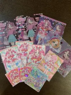 探偵プリキュアマスティック カード、シールセット 10枚