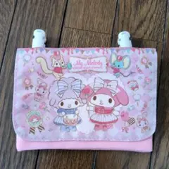 マイメロディ 移動ポケット　ポーチ ピンク