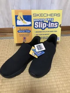 新品未使用　スケッチャーズ スリップインズ ボブス　ハンズフリー　28