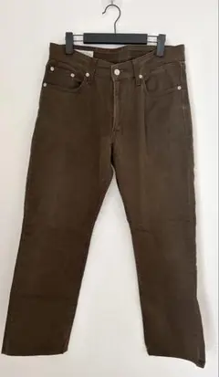 EDWIN 茶色ズボン　メンズ　サイズ33 古着