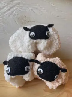 『受注』めえもこひつじシュシュ