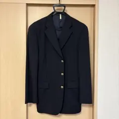 【美品】New Yorker メンズ紺ブレ Ａ7 折り返し三つ釦