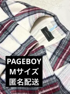 ページボーイ チェックコート アウター 美品