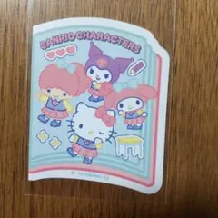 サンリオ キャラクターズ シールクッキー３　シール　集合　女の子