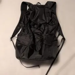 coca　軽量リップストップポケッタブルバックパック　黒