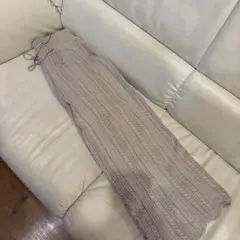 Ray Cassinベージュ ケーブルニットパンツ Fサイズ